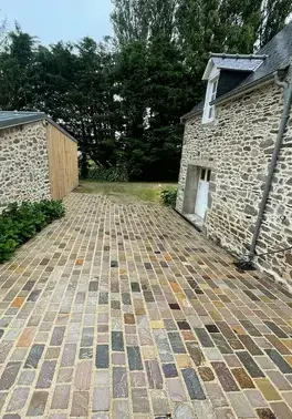 terrasse et jardin Dinan-5