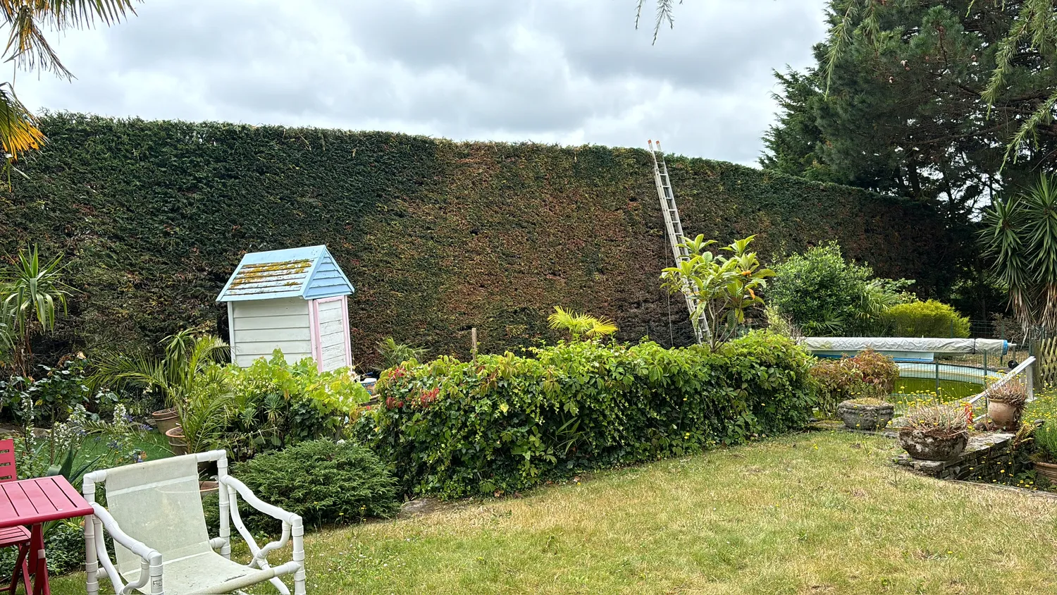 terrasse et jardin saint coulomb